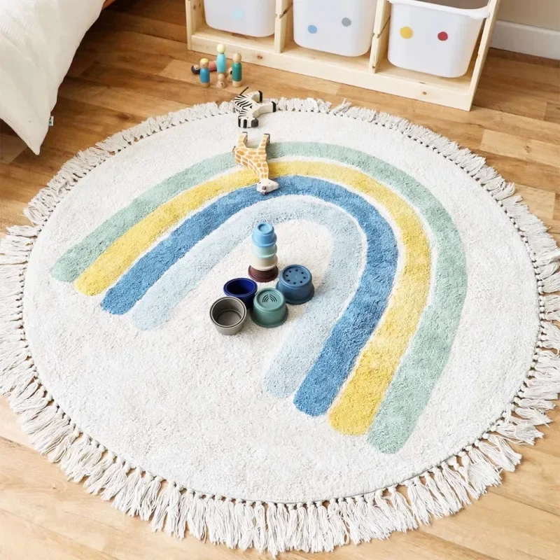 Baby Nursery Vintage Decor - Baby Play Mat Nursery Carpet Bedroom