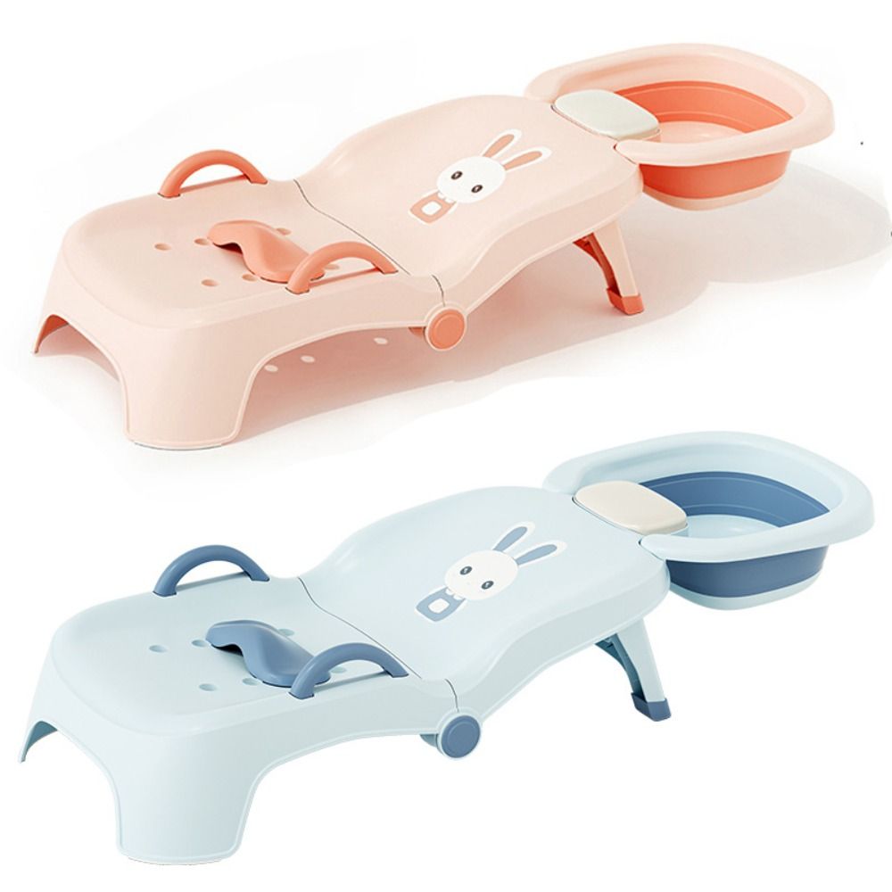 Baby Nursery Chair - Adjustable Children's Shampoo Chair with Shampoo