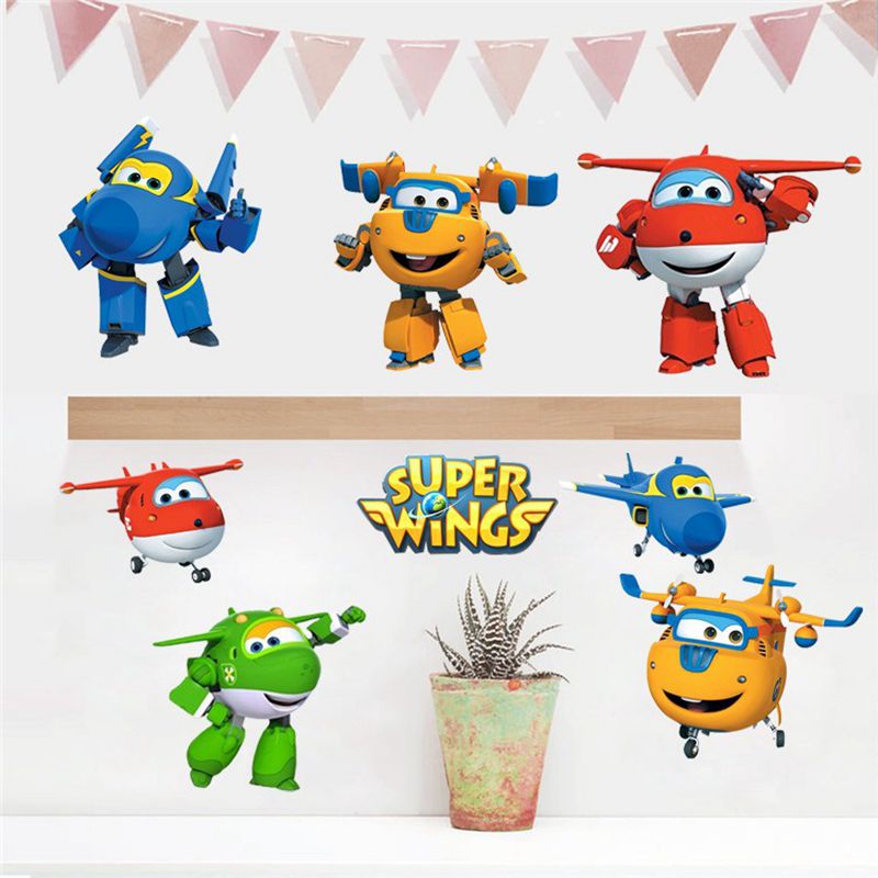 Hot Cartoon Super Wings Deform - Baby Nursery Package ulasan dan harga
