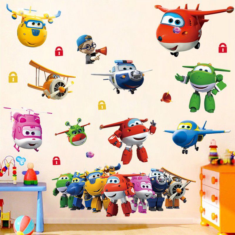 Hot Cartoon Super Wings Deform - Baby Nursery Package ulasan dan harga