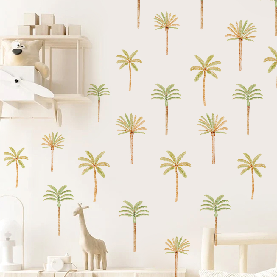 Boho Coconut Palm Tree Wall St - Baby Nursery Accessories ulasan dan harga