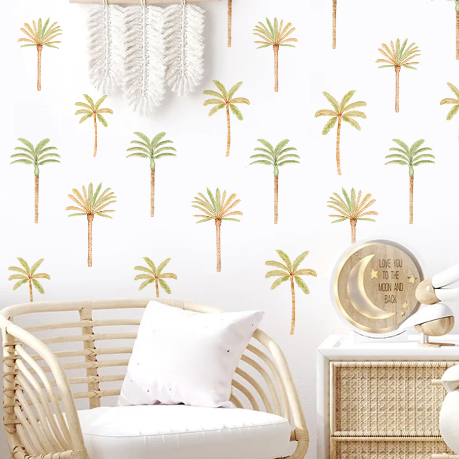Boho Coconut Palm Tree Wall St - Baby Nursery Accessories ulasan dan harga