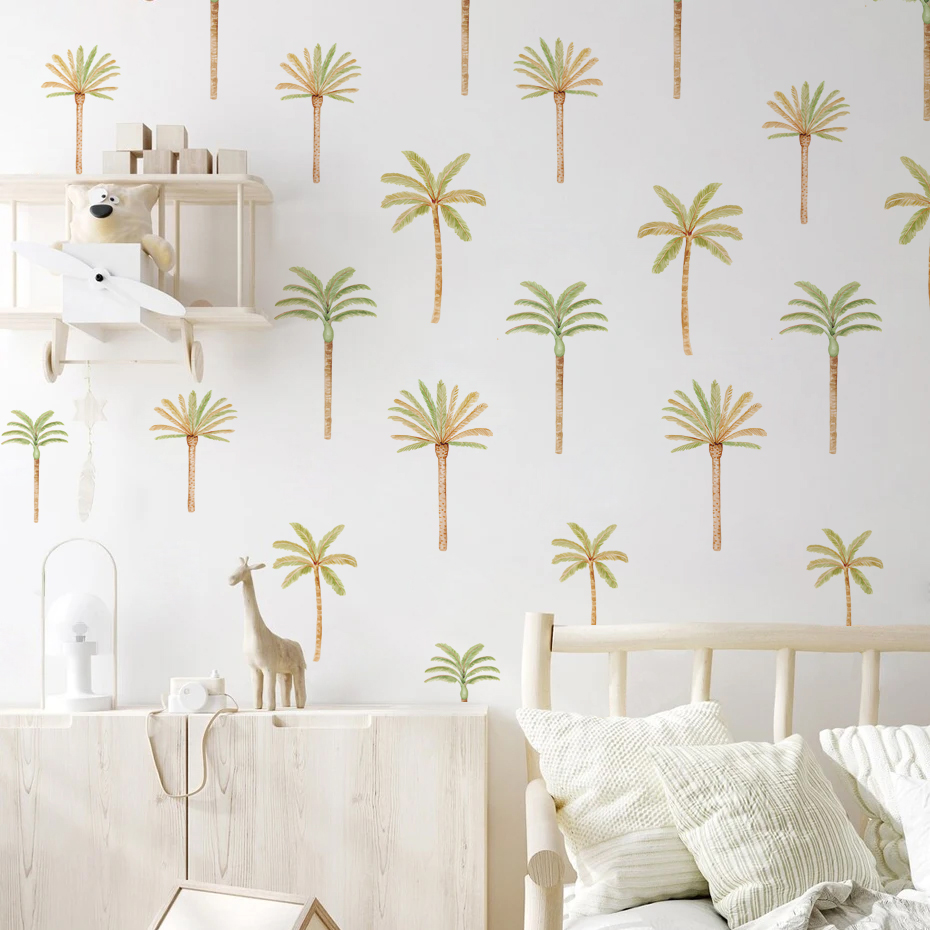 Boho Coconut Palm Tree Wall St - Baby Nursery Accessories ulasan dan harga