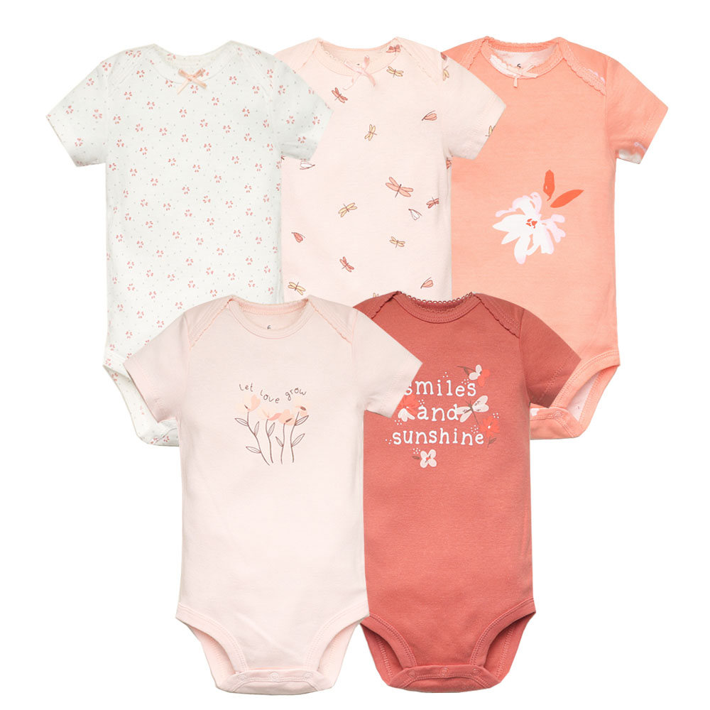 5pcs/lot Baby Bodysuit Fashion - Baby Nursery Accessories ulasan dan harga