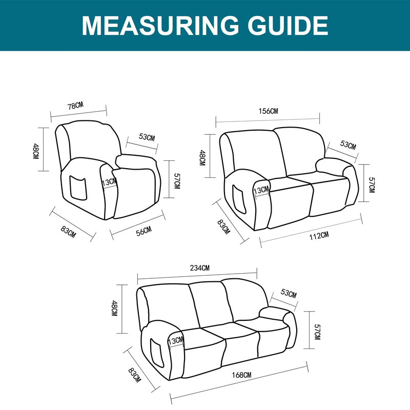 1/2/3 Seat Recliner Cover Stre - Baby Nursery Chair ulasan dan harga