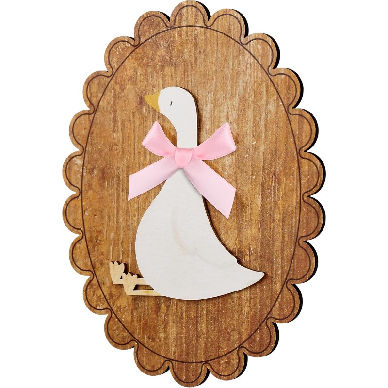 Whimsical Vintage Wooden Goose - Baby Nursery Vintage Decor ulasan dan harga