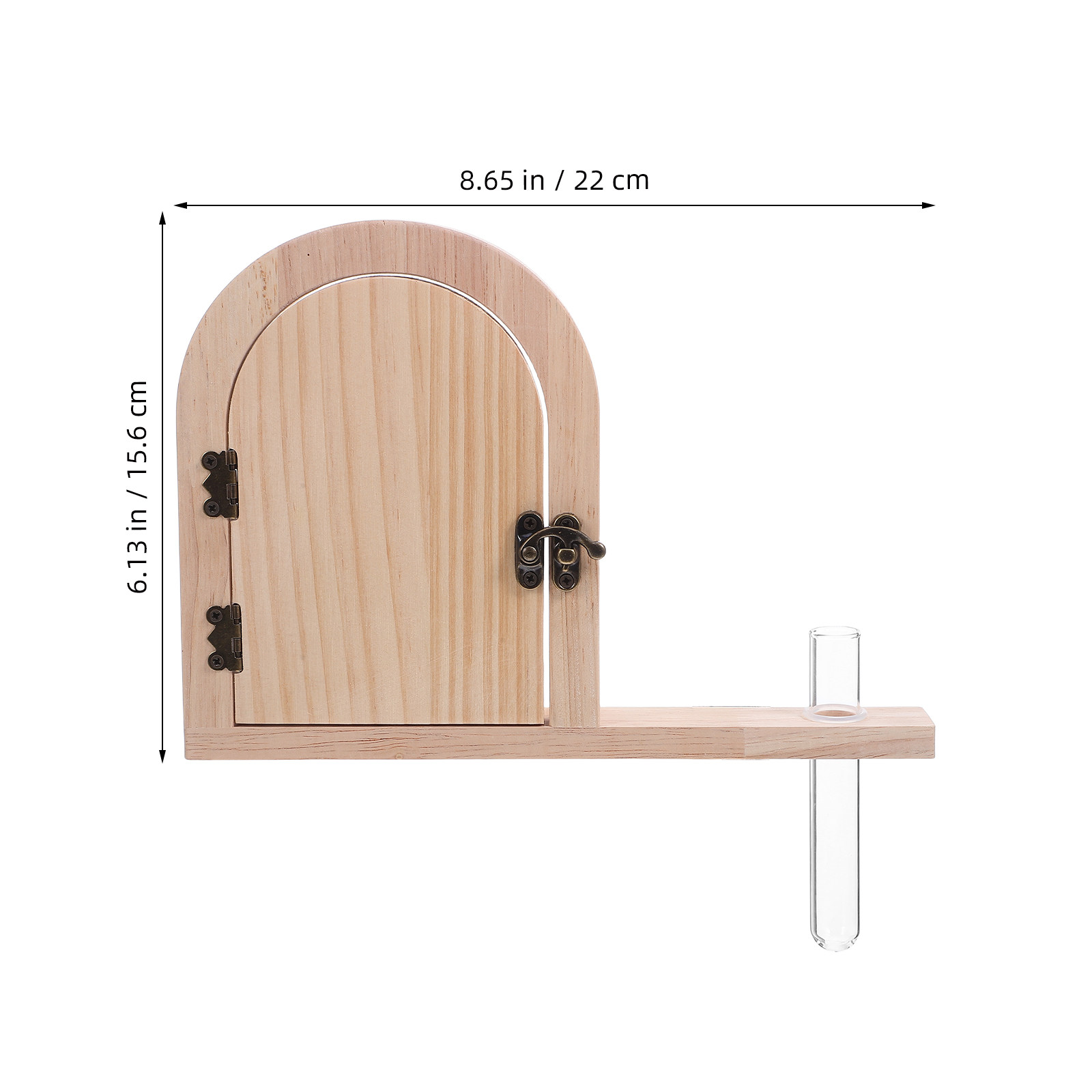 Rustic Wood Fairy Door Outlet  - Baby Nursery Vase ulasan dan harga