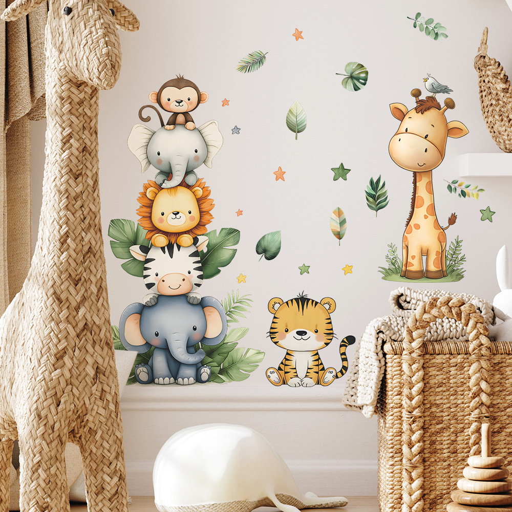 Boho Forest Animals Wall Stick - Baby Nursery Accessories ulasan dan harga