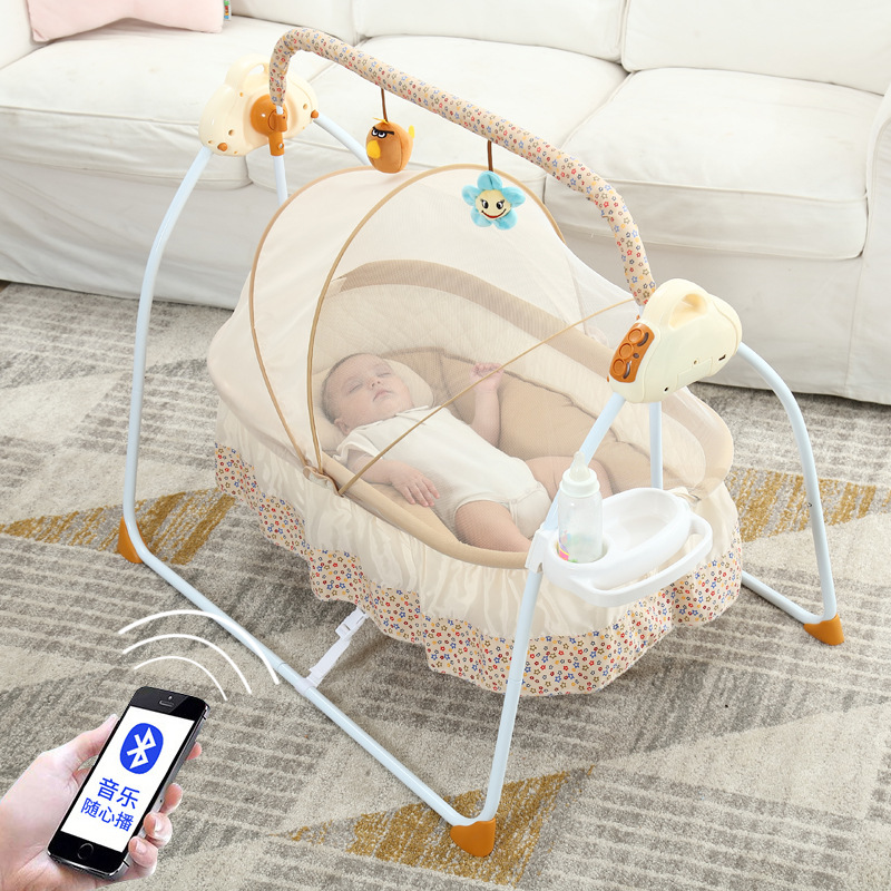 Smart Electric Baby Cradle Bed - Baby Nursery Chair ulasan dan harga