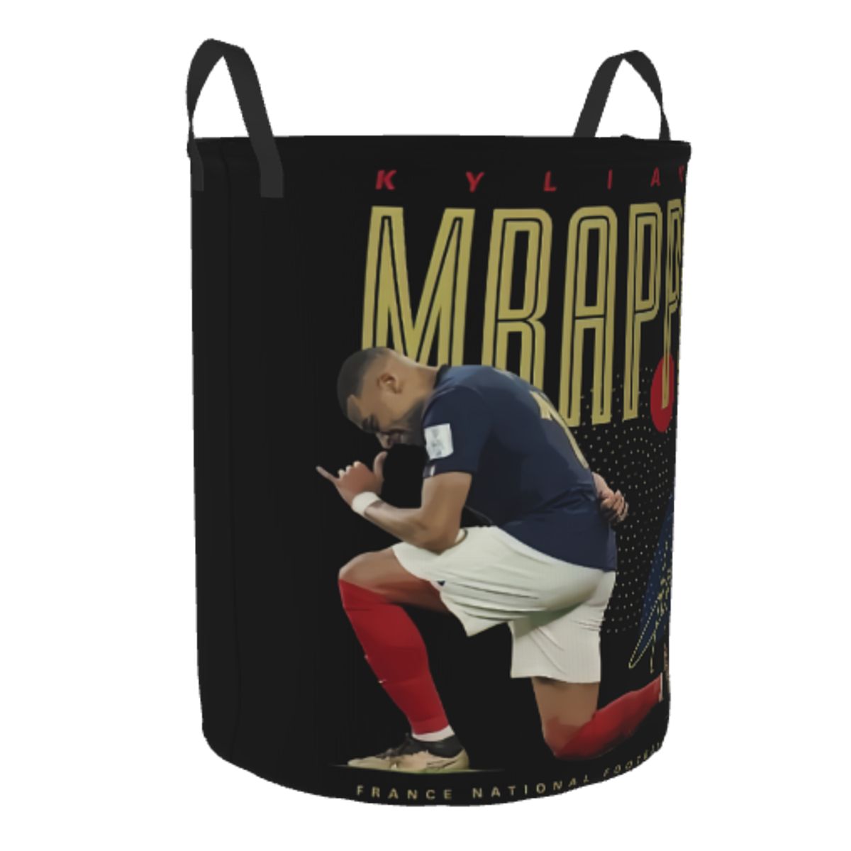 Custom Mbappes KM Football Soc - Laundry Hamper Nursery ulasan dan harga
