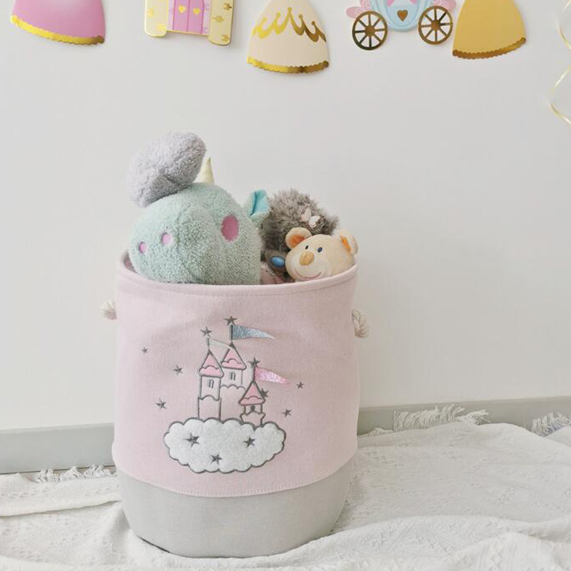 Large Pink Laundry Basket Kids - Laundry Hamper Nursery ulasan dan harga