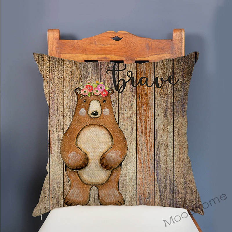 Cute Woodland Animals Wood Tex - Baby Nursery Chair ulasan dan harga