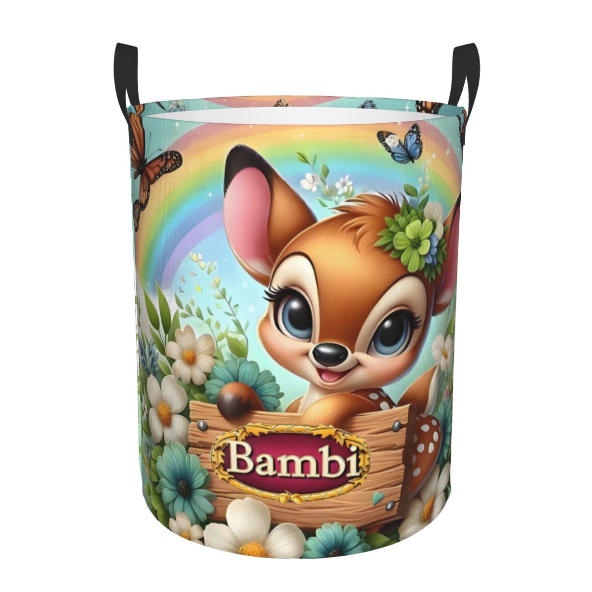 Cartoon Film Bambi Laundry Ham - Laundry Hamper Nursery ulasan dan harga
