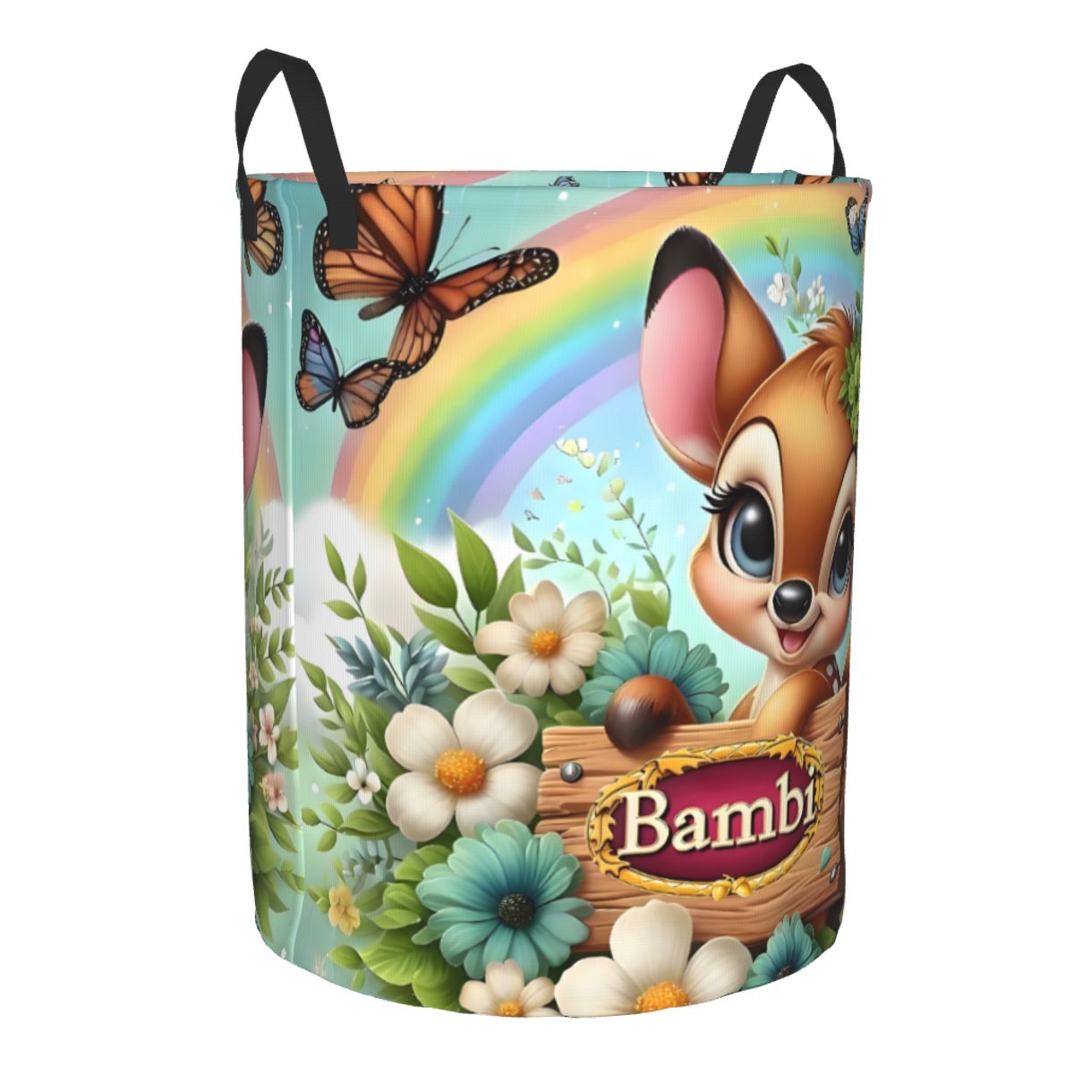 Cartoon Film Bambi Laundry Ham - Laundry Hamper Nursery ulasan dan harga