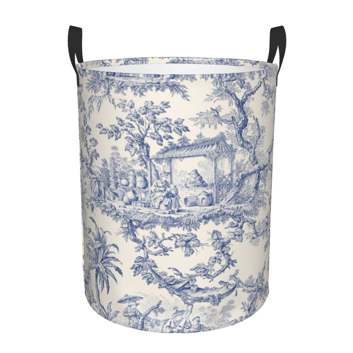 Custom Toile De Jouy Patterns  - Laundry Hamper Nursery ulasan dan harga