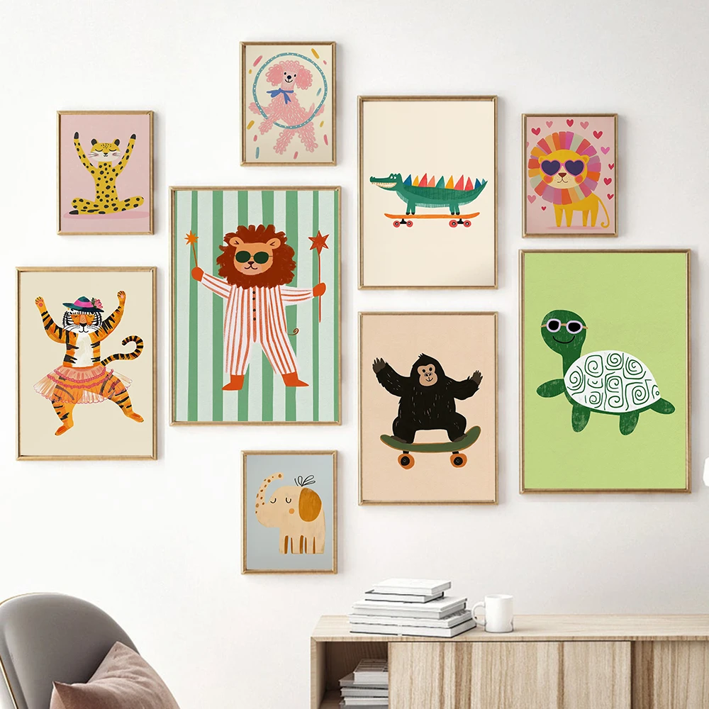(No frame)Minimalist Canvas Po - Baby Nursery Frames ulasan dan harga