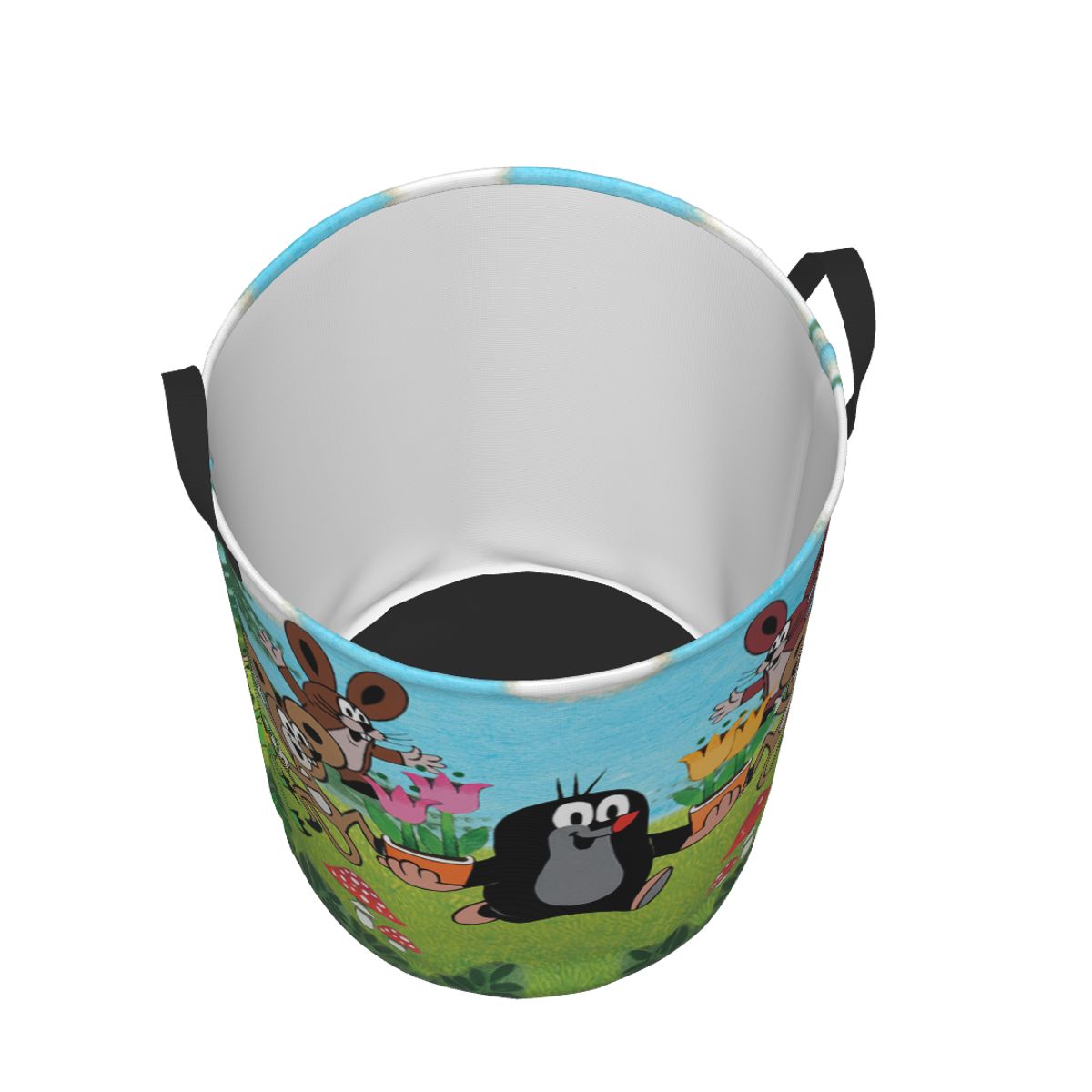 Happy Mole Laundry Basket Coll - Laundry Hamper Nursery ulasan dan harga