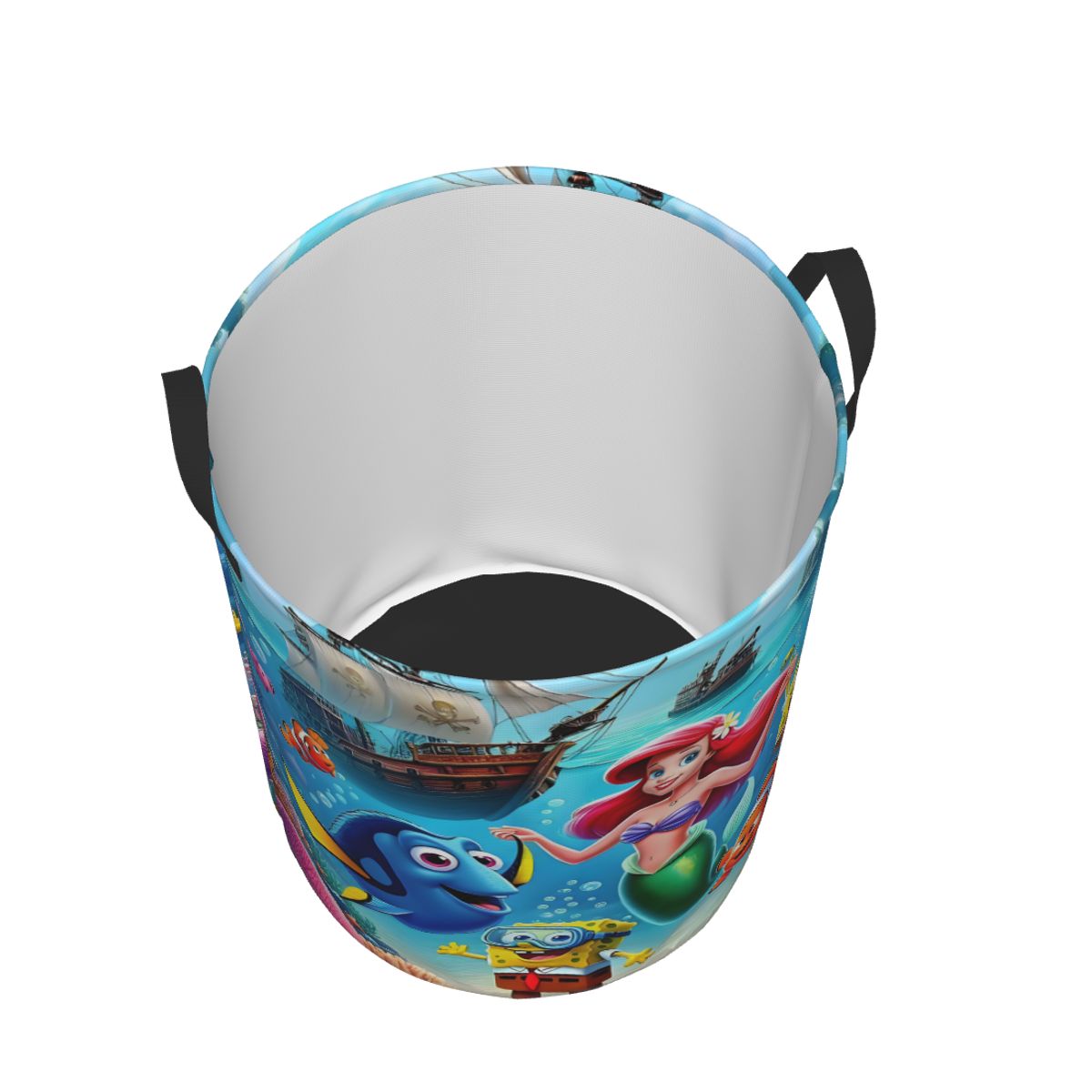 Litt Mermaid SpongeBob Finding - Laundry Hamper Nursery ulasan dan harga