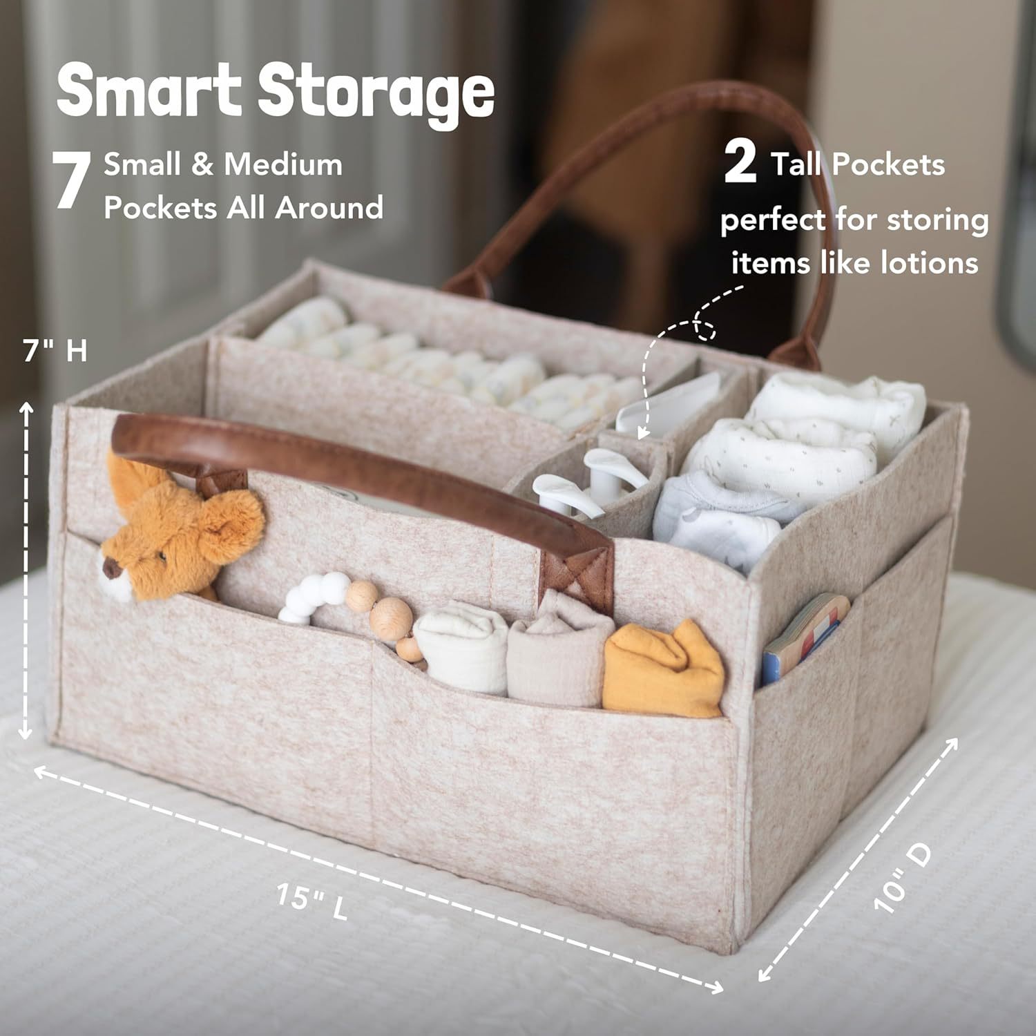 Baby Felt Storage Nursery Orga - Baby Nursery Package ulasan dan harga