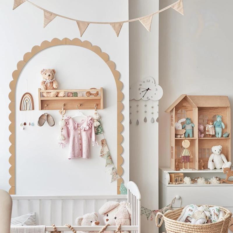 [New] Wood Wall Arch Decor DIY - Baby Nursery Frames ulasan dan harga