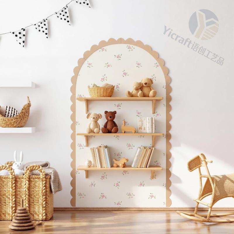 [New] Wood Wall Arch Decor DIY - Baby Nursery Frames ulasan dan harga