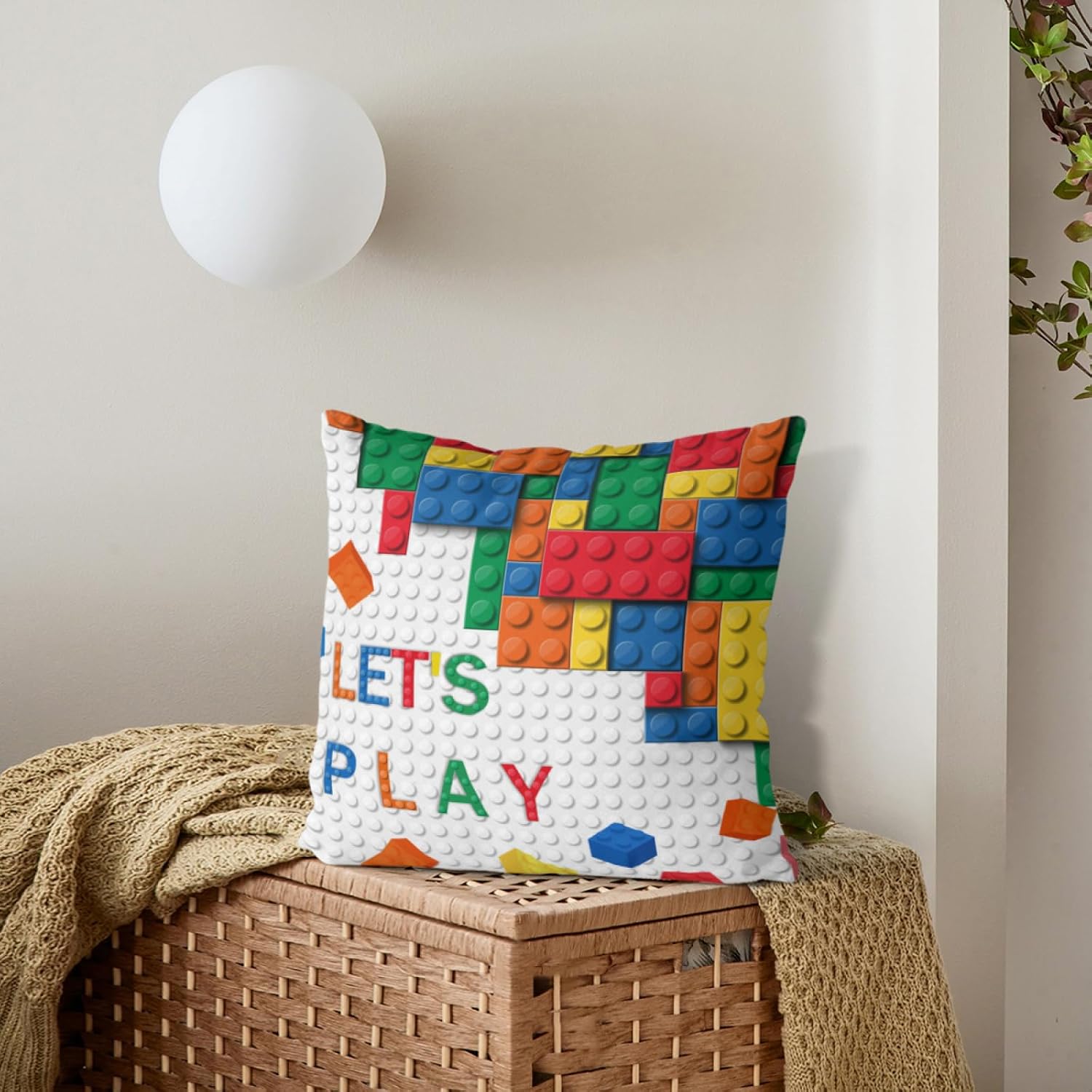 Colorful Building Blocks Theme - Baby Nursery Chair ulasan dan harga