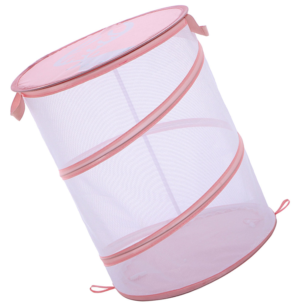 Polyester Mesh Laundry Hamper  - Laundry Hamper Nursery ulasan dan harga