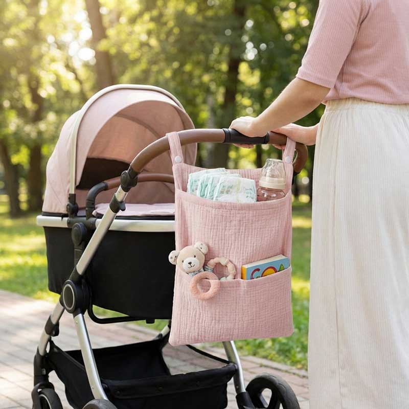 Pure Cotton Baby Stroller Hang - Baby Nursery Package ulasan dan harga