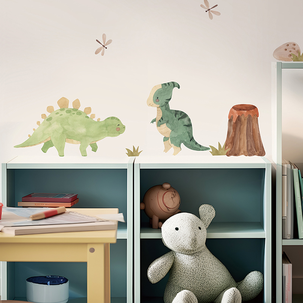 Dinosaur Wall Decals, Dino Alp - Baby Nursery Accessories ulasan dan harga