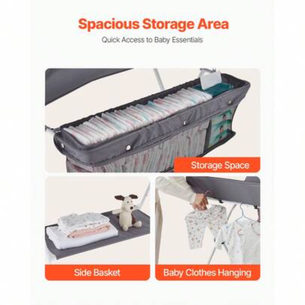 Foldable Baby Changing Table w - Baby Nursery Frames ulasan dan harga