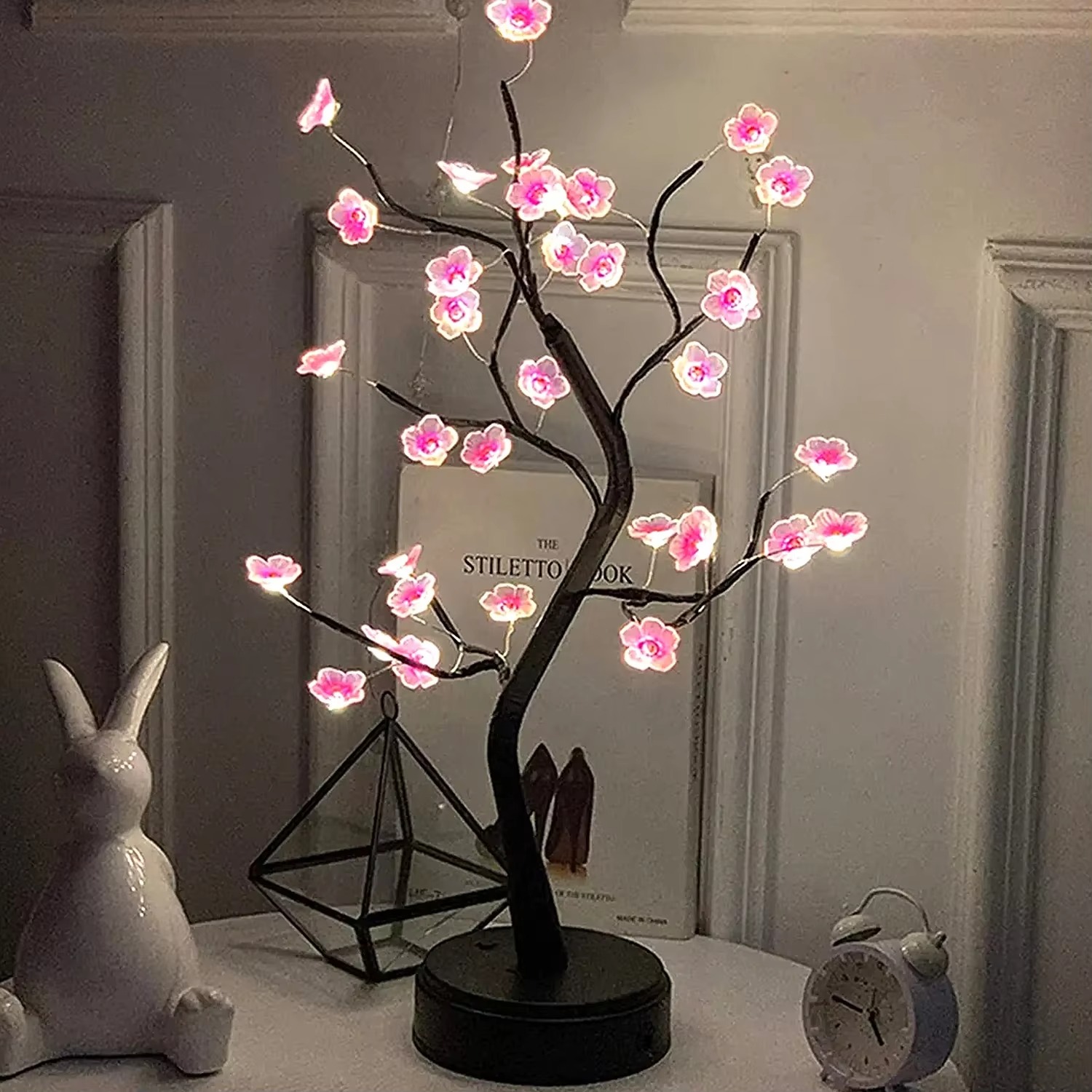 Fairy Light Tree Lamp 36 LED B - Baby Nursery Tree ulasan dan harga