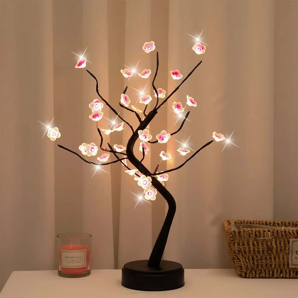 Fairy Light Tree Lamp 36 LED B - Baby Nursery Tree ulasan dan harga