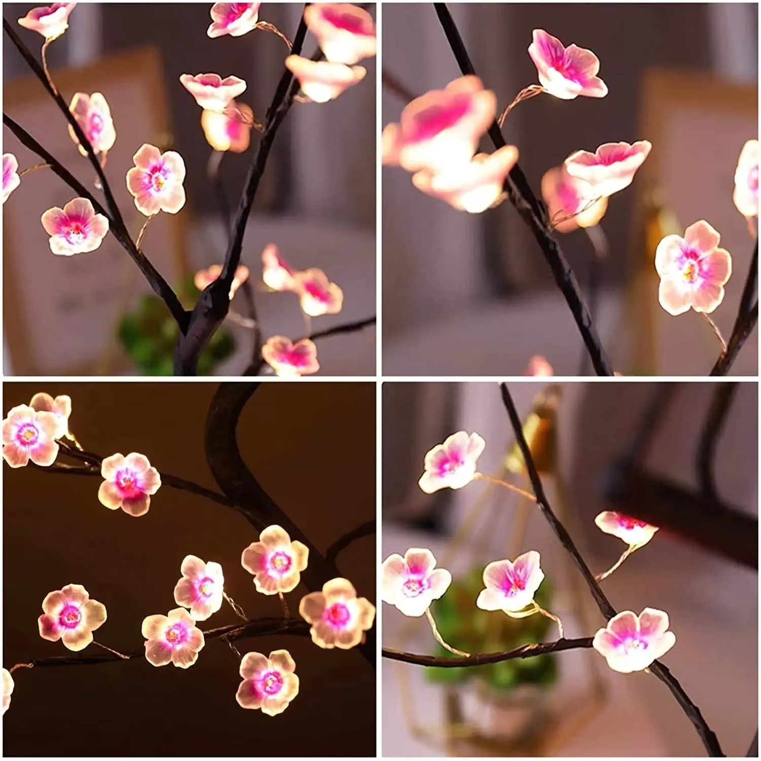 Fairy Light Tree Lamp 36 LED B - Baby Nursery Tree ulasan dan harga