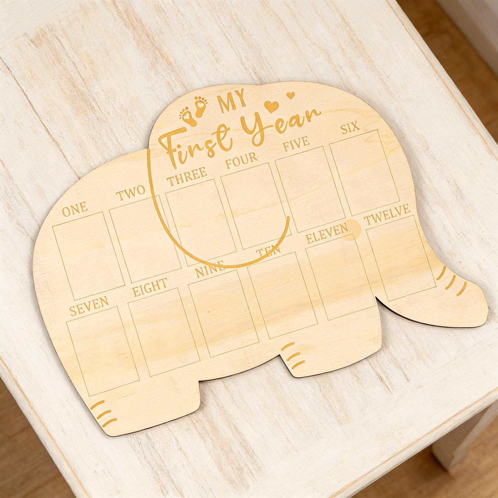 Baby First Twelve Months Photo - Baby Nursery Frames ulasan dan harga