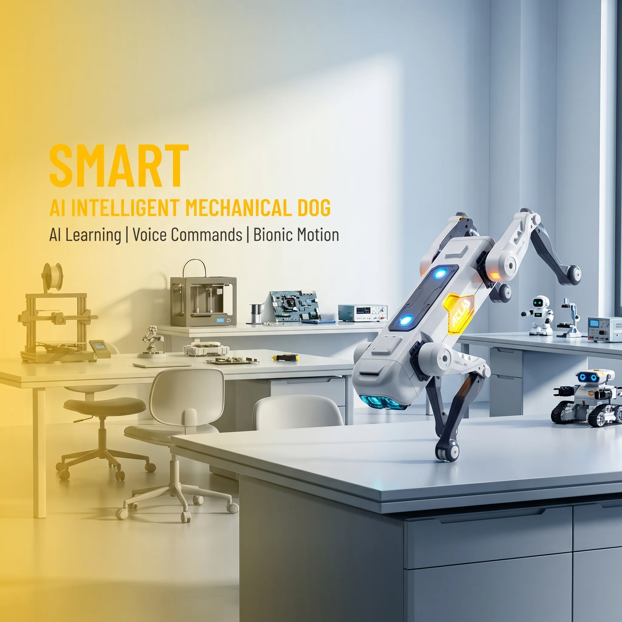 AI Smart Robot Dog, Voice & AP - Baby Nursery Gifts ulasan dan harga
