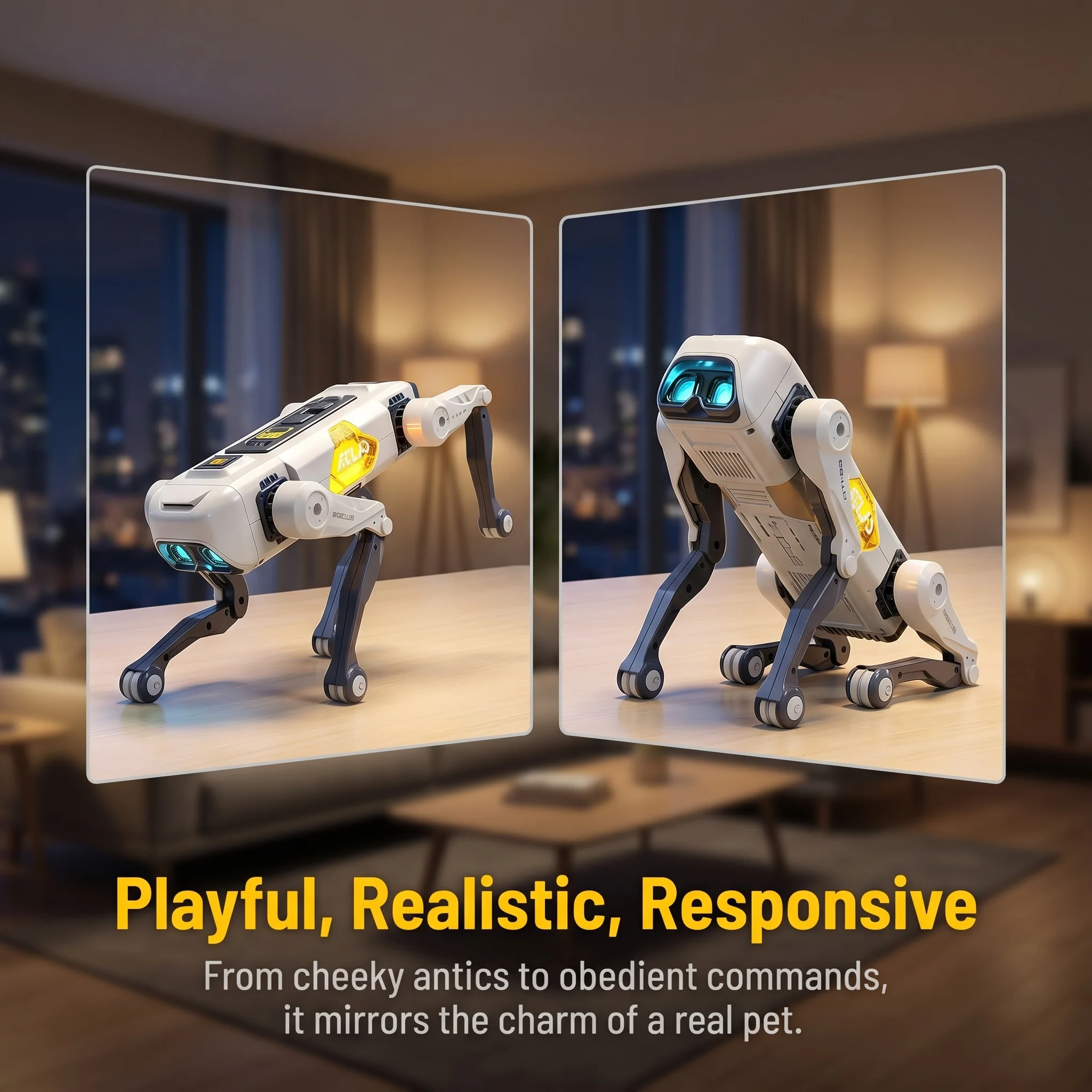 AI Smart Robot Dog, Voice & AP - Baby Nursery Gifts ulasan dan harga