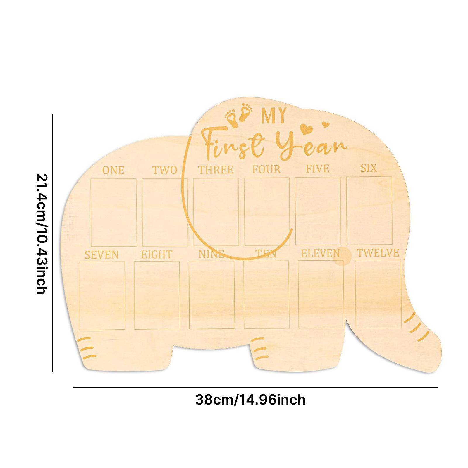 Baby Photo Board Wood Frame Tw - Baby Nursery Frames ulasan dan harga