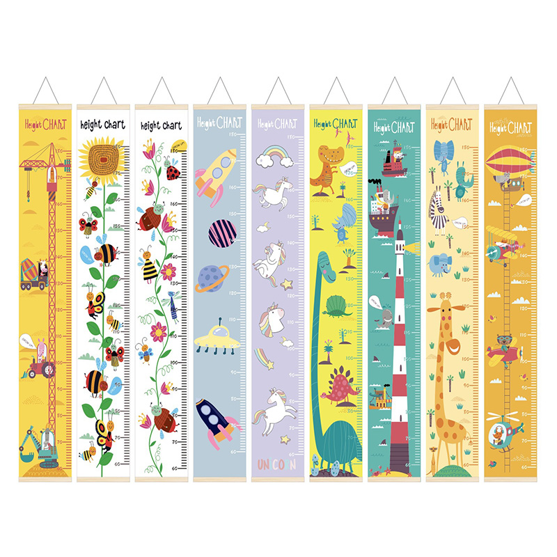 60-180CM Baby Height Growth Ch - Baby Nursery Frames ulasan dan harga