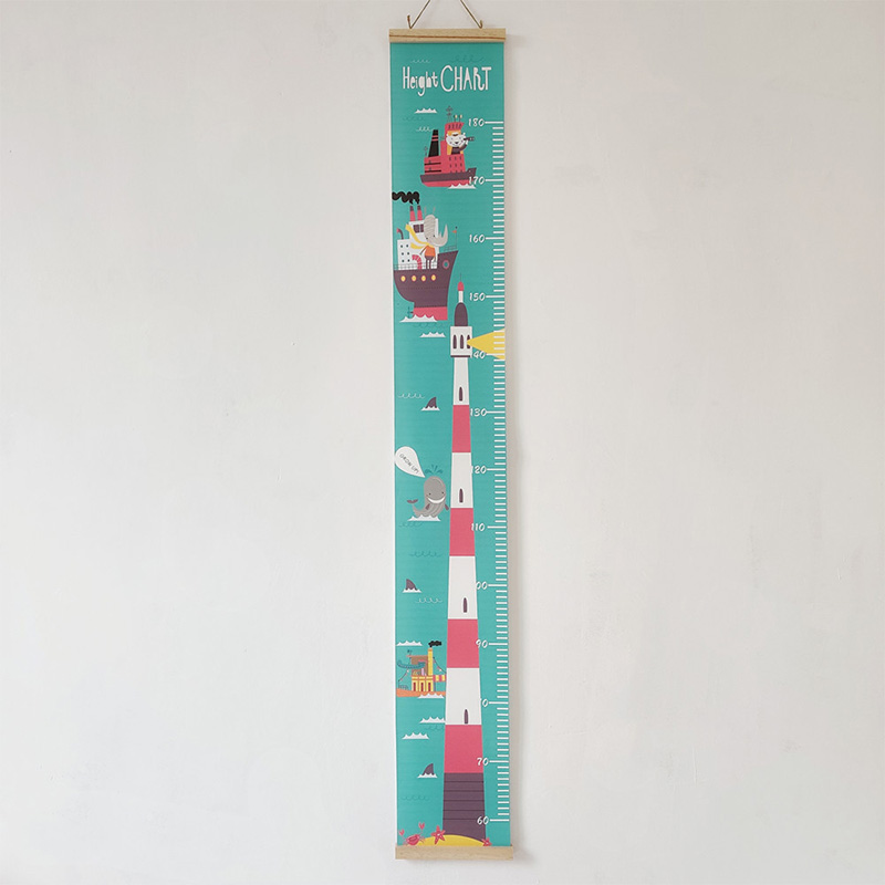 60-180CM Baby Height Growth Ch - Baby Nursery Frames ulasan dan harga