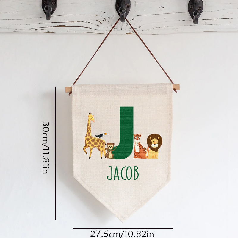 Personalised Name Jungle Anima - Baby Nursery Jungle Animals ulasan dan harga